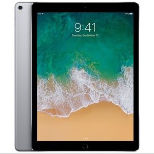 iPad PRO 12.9 inch 2nd generation slave gray 128GB. Case & Pencil Included